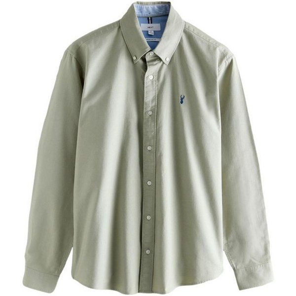 Next Langarmhemd Regular Fit Oxford-Langarmhemd (1-tlg)