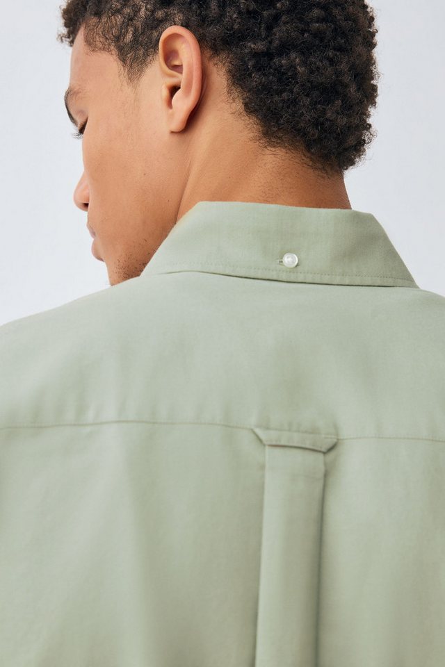 Next Langarmhemd Regular Fit Oxford-Langarmhemd (1-tlg) – Bild 5 von 5