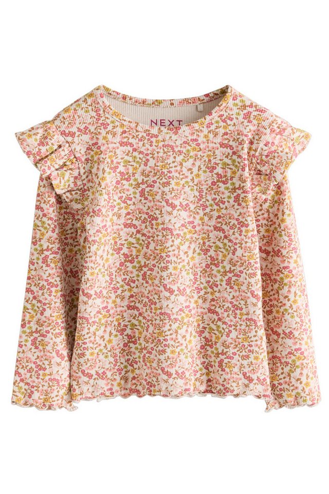 Next Langarmshirt 5er-Pack gerippte Langarmoberteile (5-tlg) – Bild 2 von 5