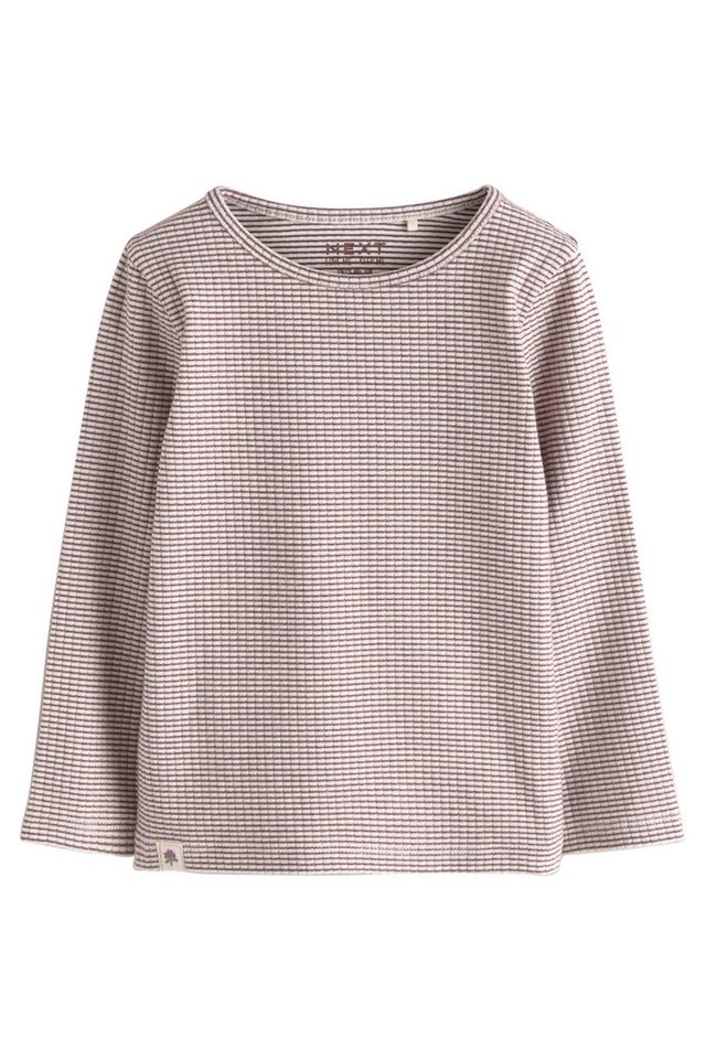 Next Langarmshirt 5er-Pack gerippte Langarmoberteile (5-tlg) – Bild 3 von 5