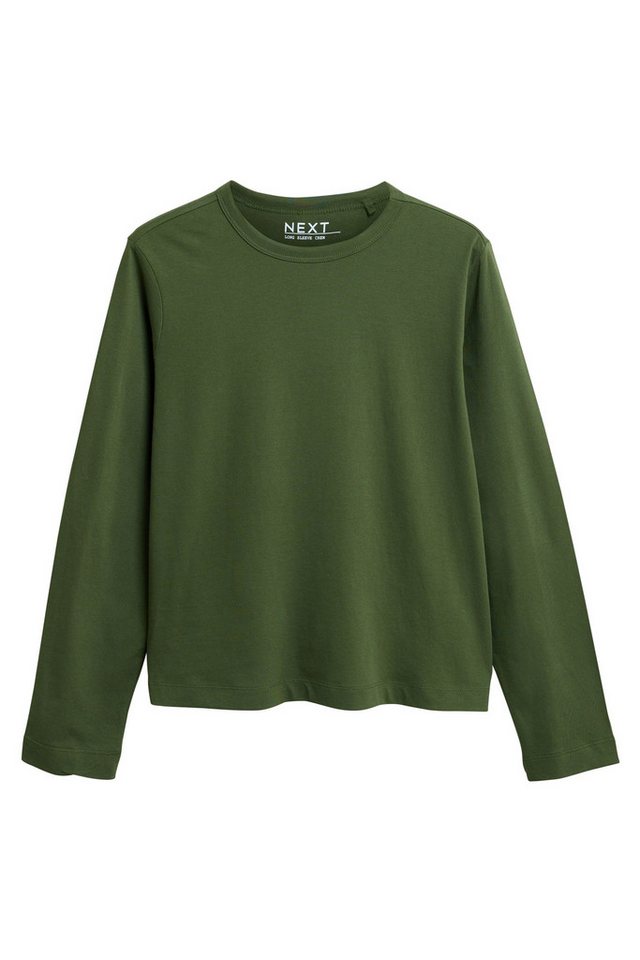 Next Langarmshirt 5er-Pack Langarmshirts mit Rundhalsausschnitt (5-tlg) – Bild 2 von 5