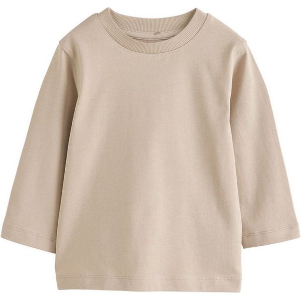 Next Langarmshirt Einfarbiges Shirt (1-tlg)