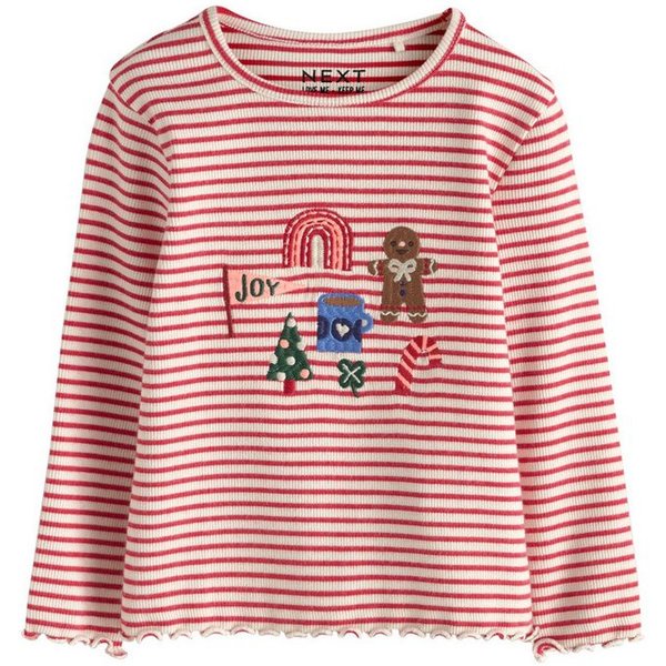 Next Langarmshirt Geripptes Langarmoberteil (1-tlg)