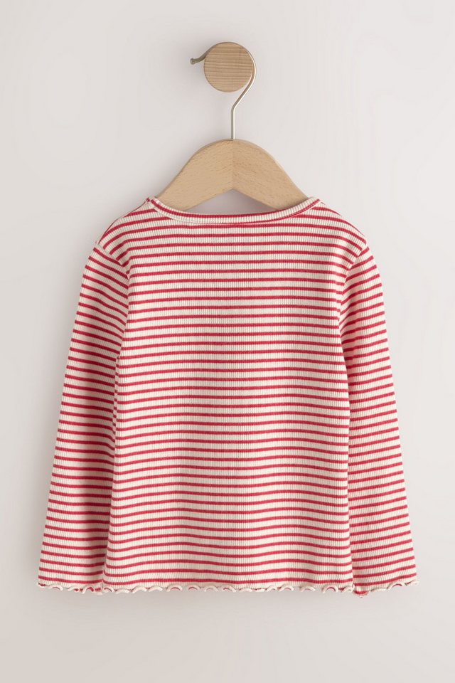 Next Langarmshirt Geripptes Langarmoberteil (1-tlg) – Bild 2 von 5