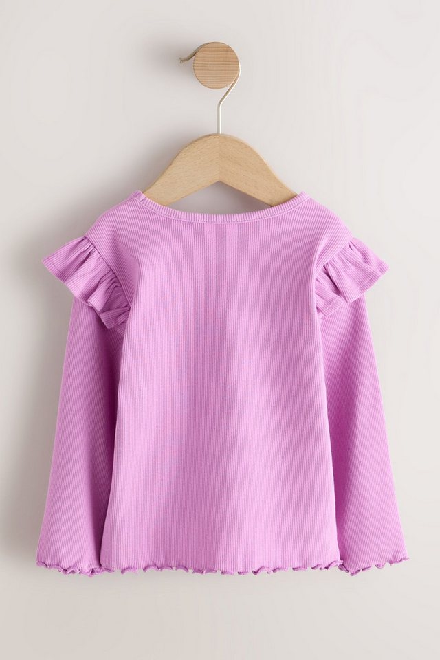 Next Langarmshirt Geripptes Langarmoberteil (1-tlg) – Bild 2 von 5