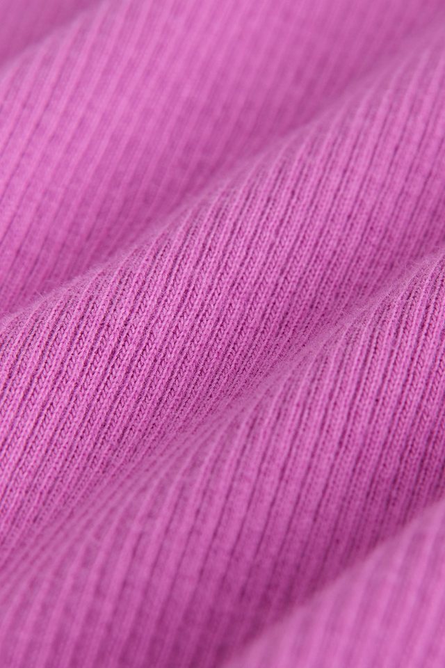 Next Langarmshirt Geripptes Langarmoberteil mit Rüschen (1-tlg) – Bild 3 von 5