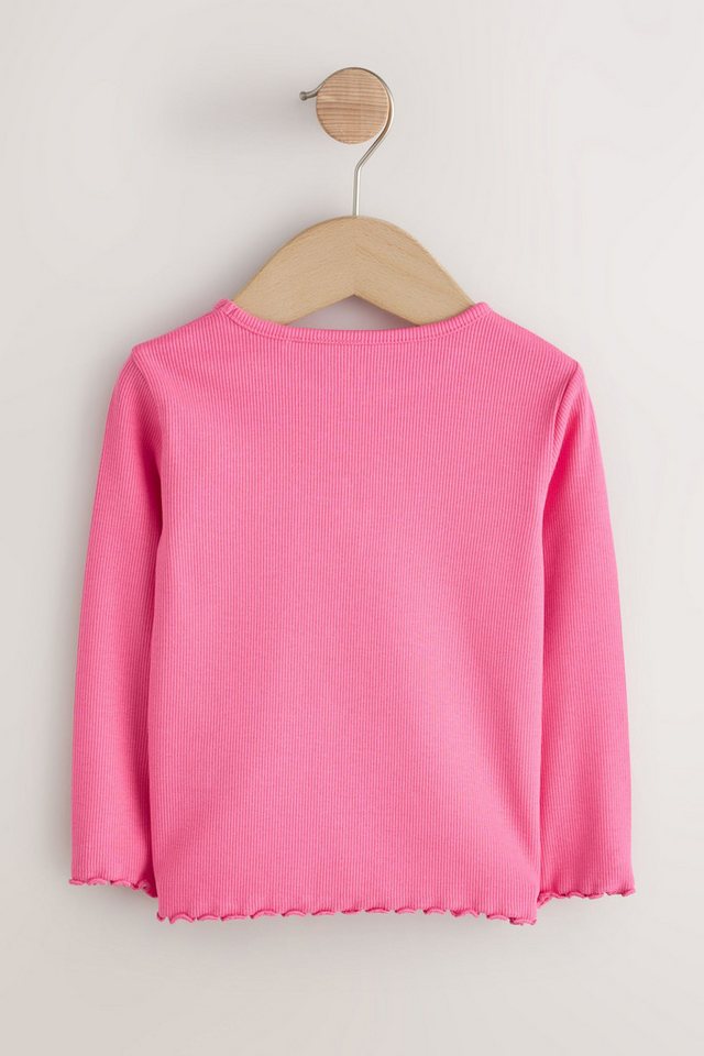 Next Langarmshirt Geripptes Langarmshirt (1-tlg) – Bild 2 von 4