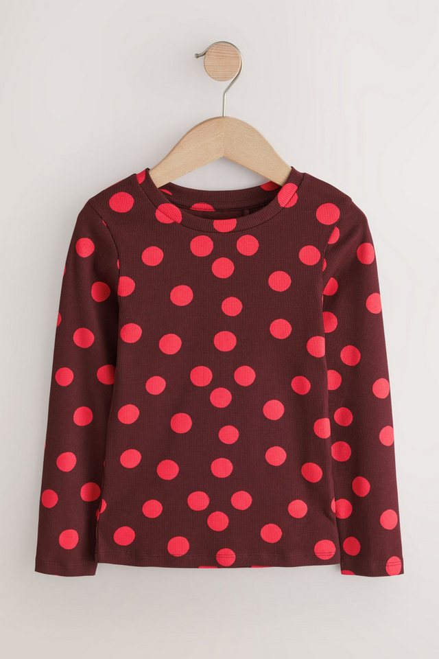 Next Langarmshirt Geripptes Langarmshirt (1-tlg) – Bild 4 von 5