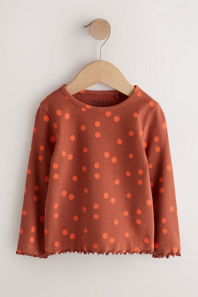Next Langarmshirt Geripptes Langarmshirt (1-tlg) – Bild 4 von 5