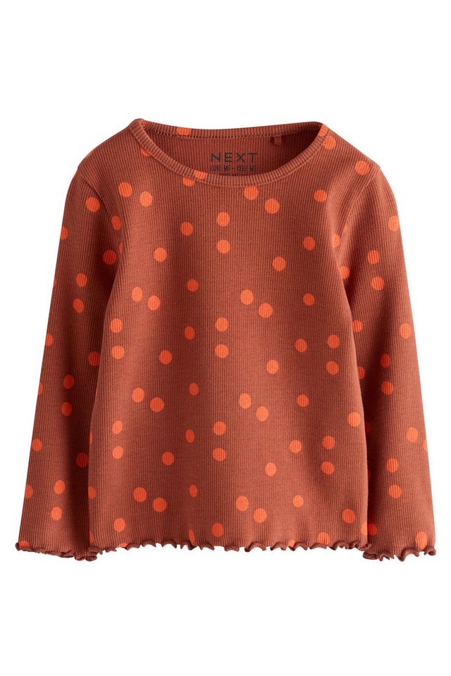 Next Langarmshirt Geripptes Langarmshirt (1-tlg) – Bild 5 von 5