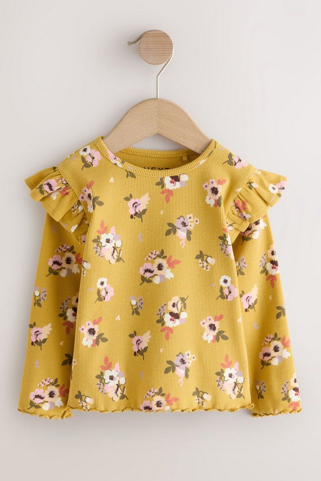 Next Langarmshirt Geripptes Langarmshirt (1-tlg) – Bild 4 von 5