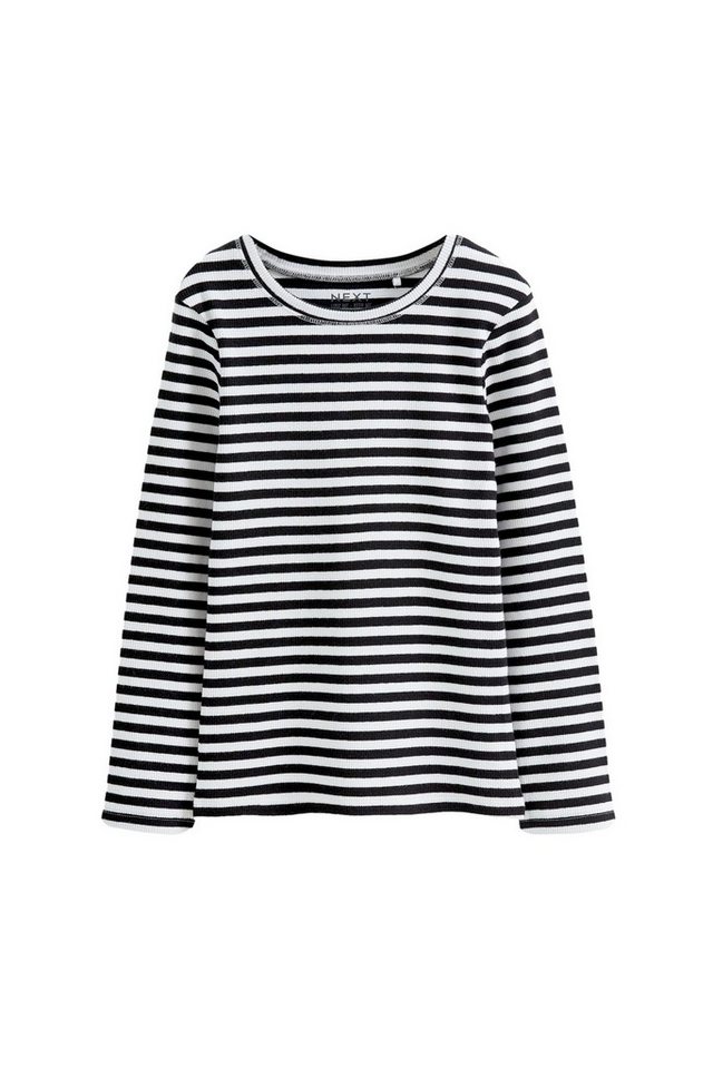 Next Langarmshirt Geripptes Langarmshirt (1-tlg) – Bild 5 von 5