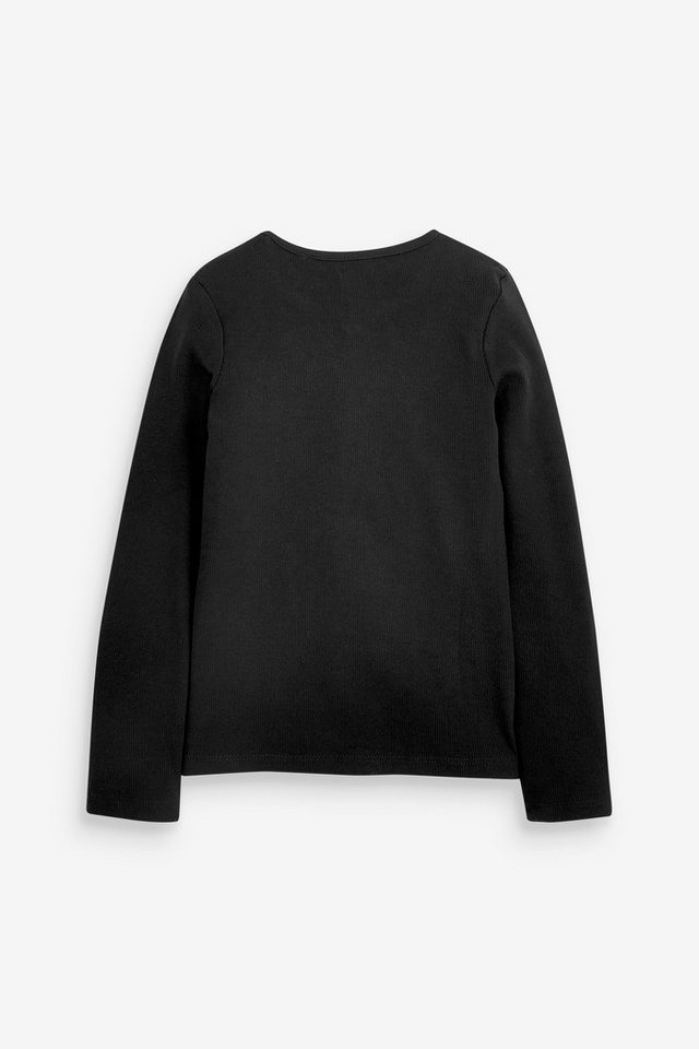 Next Langarmshirt Geripptes Langarmshirt (1-tlg) – Bild 2 von 4