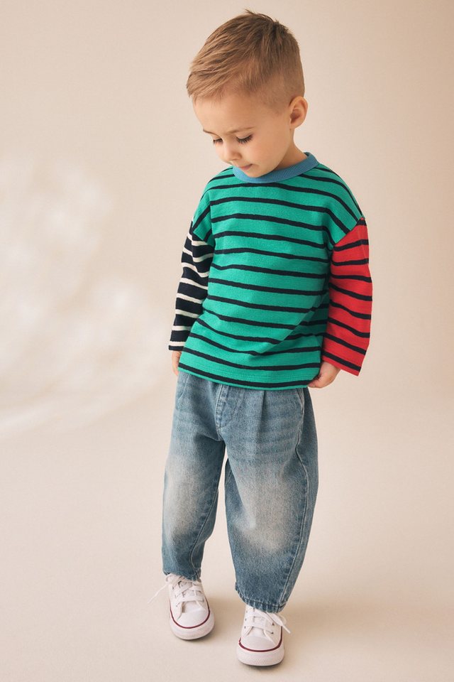 Next Langarmshirt Gestreiftes Hemd (1-tlg) – Bild 5 von 5