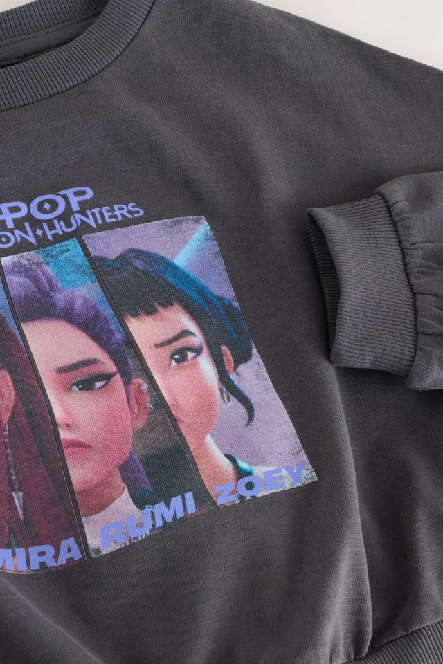 Next Langarmshirt Langärmeliges Sweatshirt, Kpop Demon Hunters (1-tlg) – Bild 3 von 5