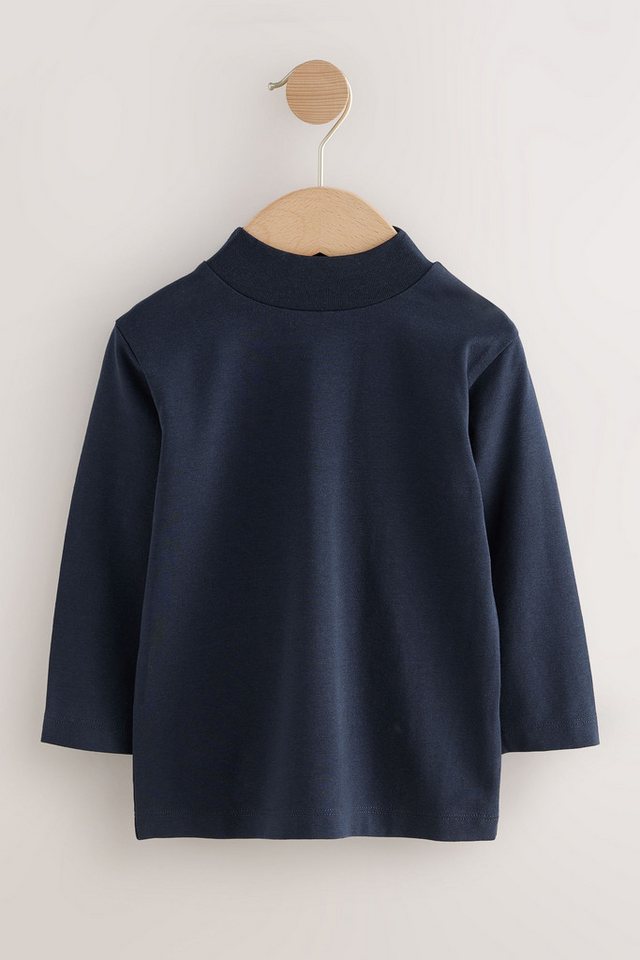 Next Langarmshirt Langarmshirt mit Rollkragen im 2er-Pack (2-tlg) – Bild 3 von 5