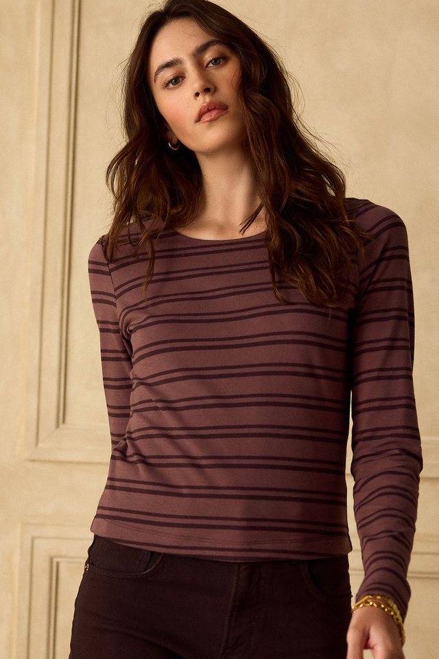 Next Langarmshirt Langarmshirt mit Rundhalsausschnitt (1-tlg) – Bild 5 von 5