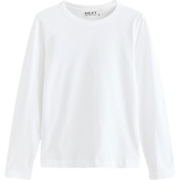 Next Langarmshirt Langarmshirt mit Streifen, Kurzgröße (1-tlg)