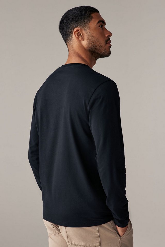 Next Langarmshirt Relaxed Fit Langarmshirt mit Rundhalsausschnitt (1-tlg) – Bild 2 von 5