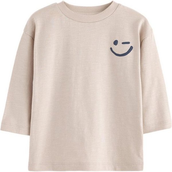 Next Langarmshirt Langarmshirt, Semi unifarben (1-tlg)
