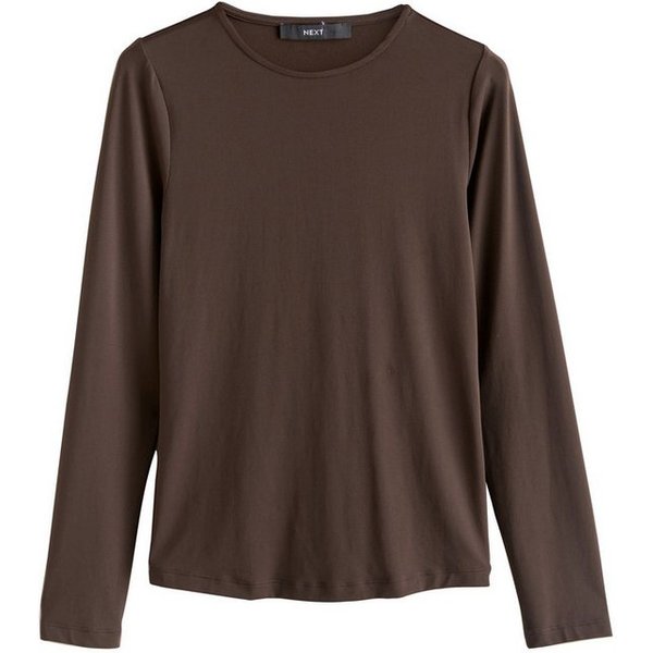 Next Langarmshirt Weiches, fließendes Langarmoberteil aus Polyamid (1-tlg)