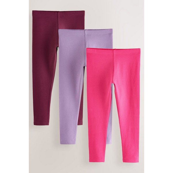 Next Leggings Regular Fit Leggings, 3er-Pack (3-tlg)