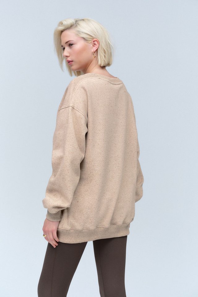 Next Longsweatshirt Angerautes Relaxed Fit Oversized-Sweatshirt (1-tlg) – Bild 2 von 5