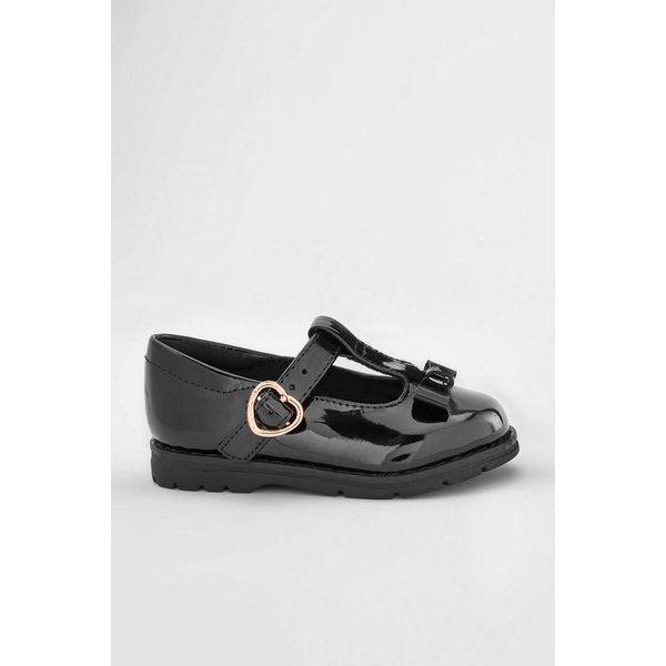 Next Mädchenschuhe mit T-Steg, weite Passform T-Strap-Sandale