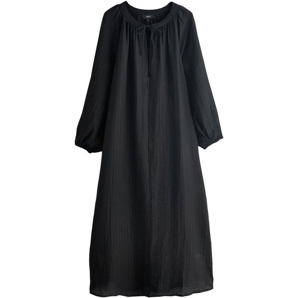 Next Maxikleid Maxikaftan mit langen Ärmeln (1-tlg)