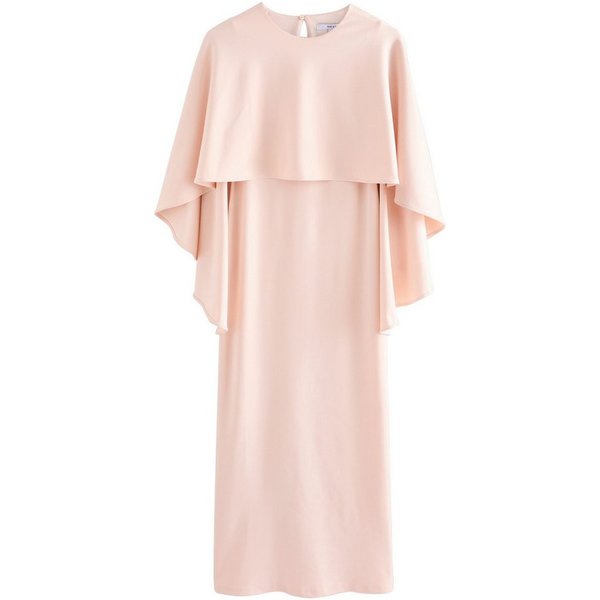 Next Maxikleid Maxikleid mit Cape (1-tlg)