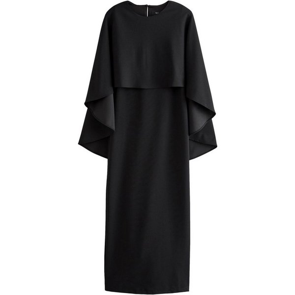 Next Maxikleid Maxikleid mit Cape (1-tlg)