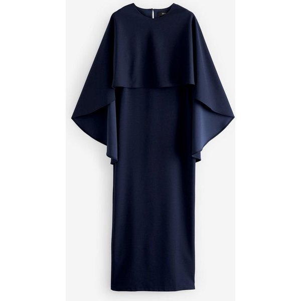 Next Maxikleid Maxikleid mit Cape (1-tlg)