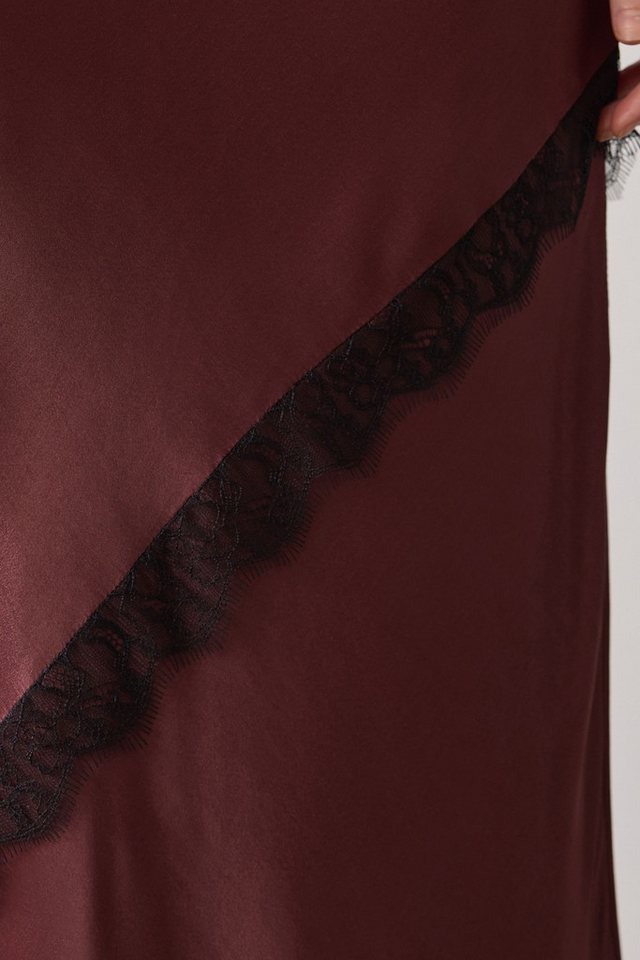 Next Maxirock Satin-Maxirock mit Spitze (1-tlg) – Bild 5 von 5