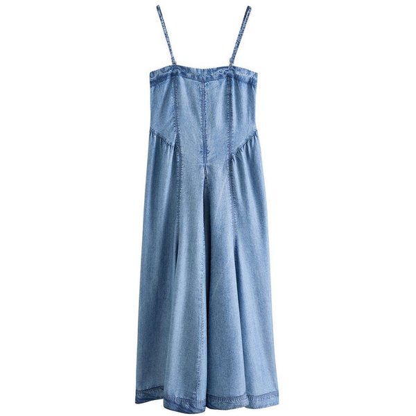 Next Midikleid Midikleid aus 100 % Lyocell (1-tlg)