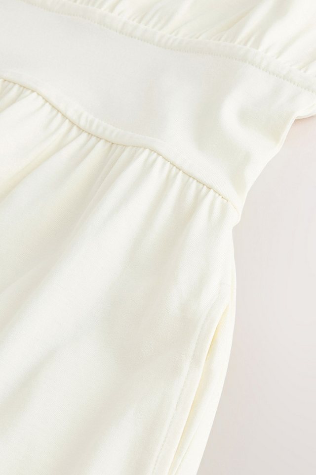 Next Midikleid Sommerliches, tailliertes Jersey-Midikleid (1-tlg) – Bild 3 von 5