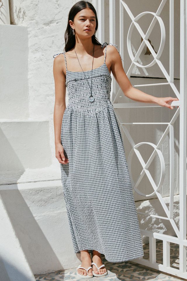 Next Midikleid Sommerliches Midikleid mit Bindedetail (1-tlg) – Bild 5 von 5