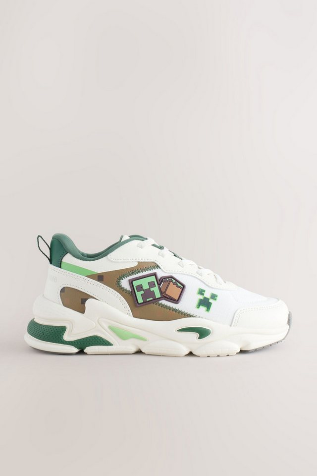 Next Minecraft Turnschuhe mit elastischen Schnürsenkeln Sneaker – Bild 3 von 5