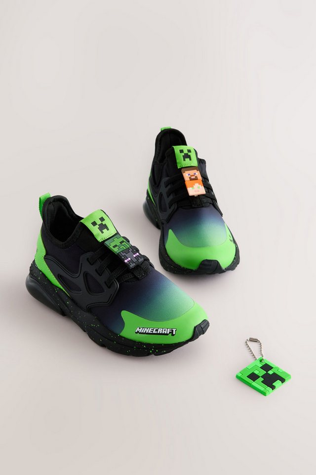 Next Minecraft Turnschuhe mit elastischen Schnürsenkeln Sneaker – Bild 4 von 5