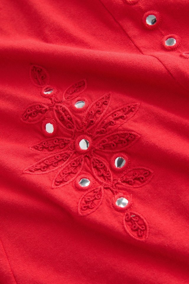 Next Minikleid Ärmelloses Minikleid mit Spiegeldetail, Kurzgröße (1-tlg) – Bild 3 von 5