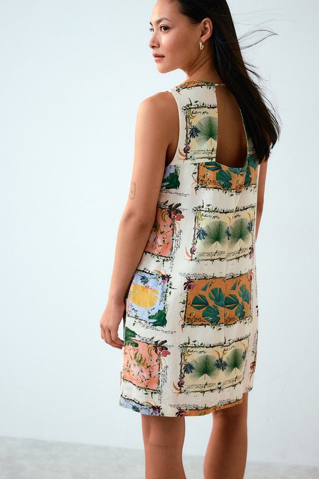 Next Minikleid Etui-Minikleid mit eckigem Ausschnitt, Kurzgröße (1-tlg) – Bild 2 von 5
