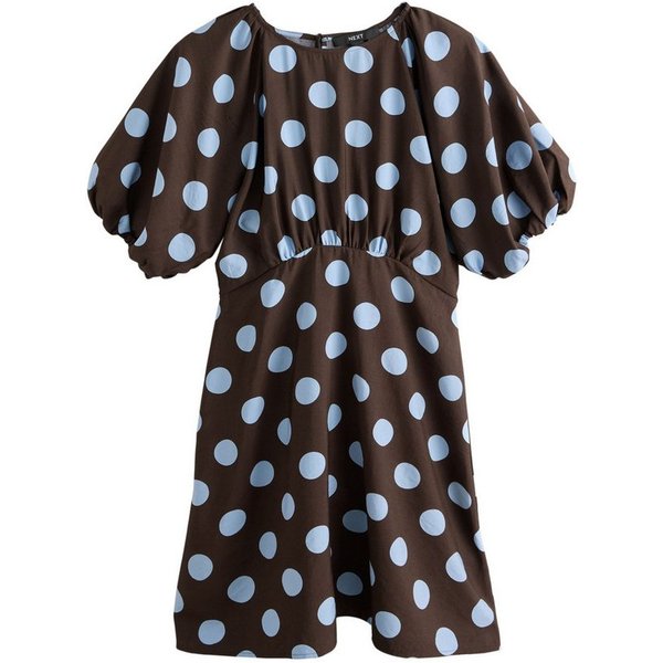 Next Minikleid Minikleid mit Puffärmeln (1-tlg)