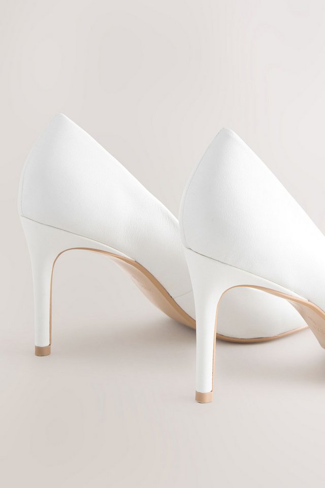 Next Mittelhohe Lederpumps Pumps – Bild 3 von 5