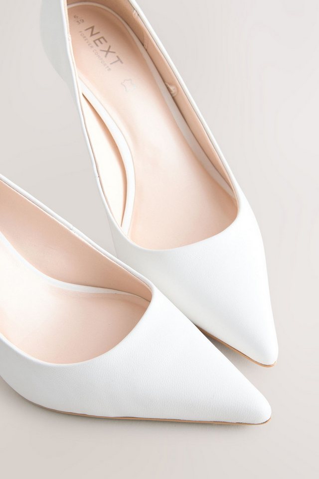 Next Mittelhohe Lederpumps Pumps – Bild 4 von 5