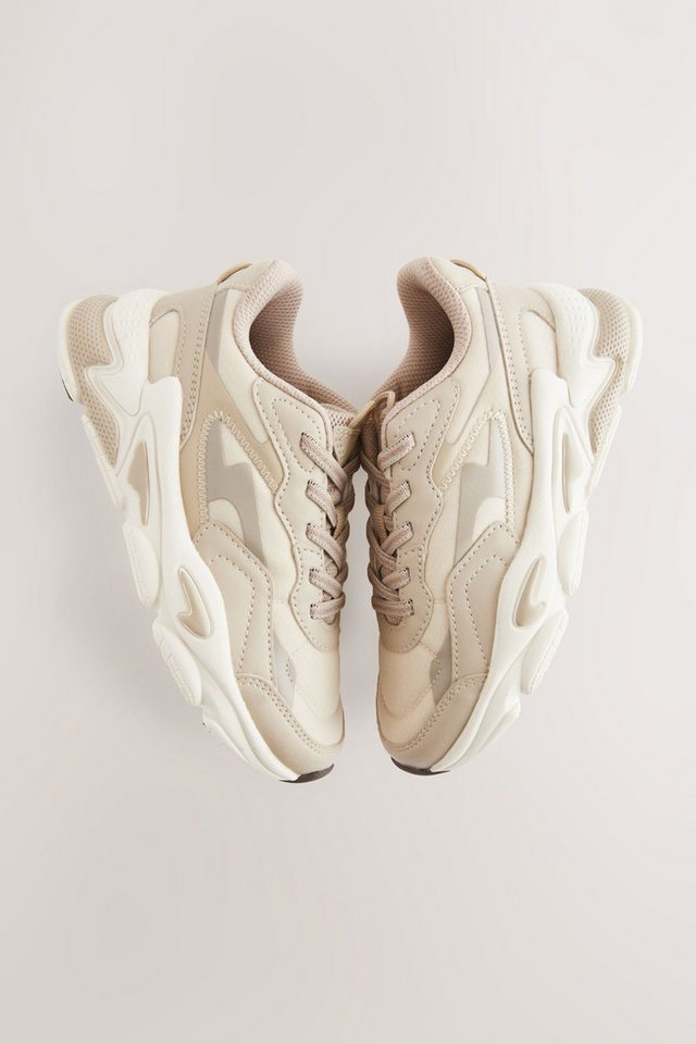 Next Modische Turnschuhe mit elastischen Schnürsenkelns Sneaker – Bild 4 von 5