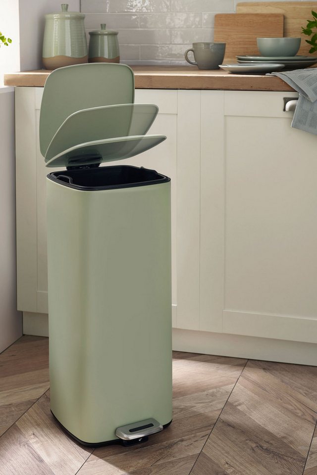 Next Mülleimer Squoval Tret-Abfalleimer Softclose-Deckel, 30 L – Bild 2 von 5