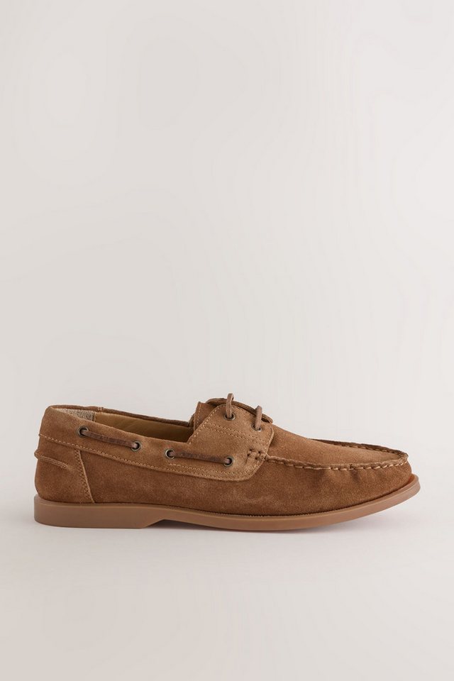 Next N. Premium Bootschuhe aus Leder Bootsschuh – Bild 2 von 5