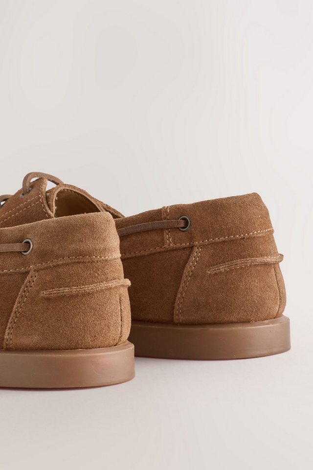 Next N. Premium Bootschuhe aus Leder Bootsschuh – Bild 4 von 5