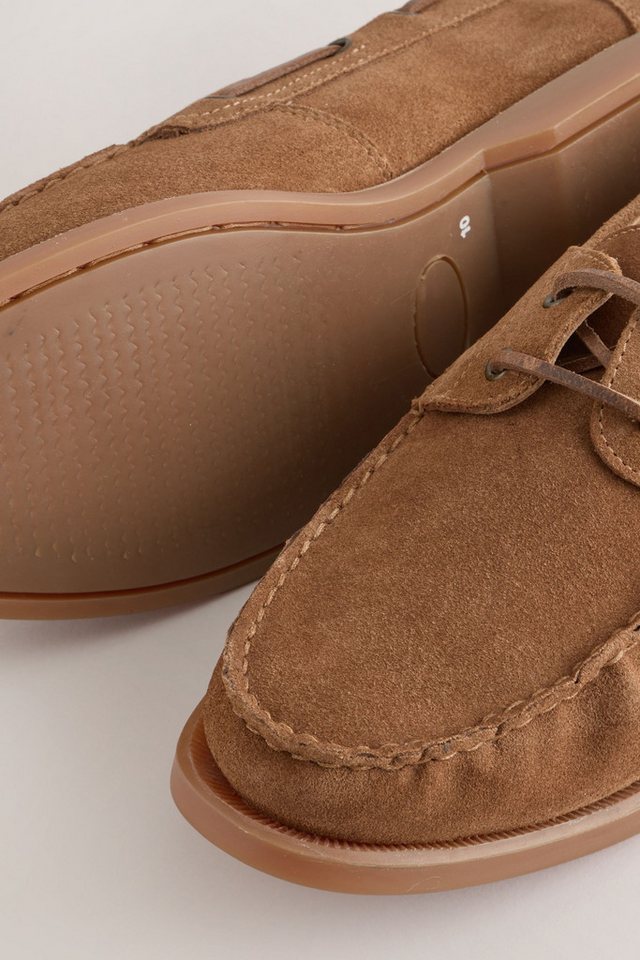 Next N. Premium Bootschuhe aus Leder Bootsschuh – Bild 5 von 5