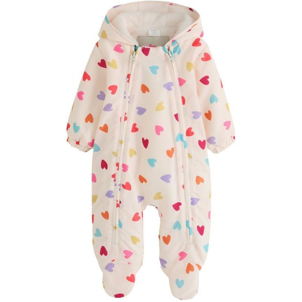 Next Overall Baby-Einteiler mit Kapuze (1-tlg)
