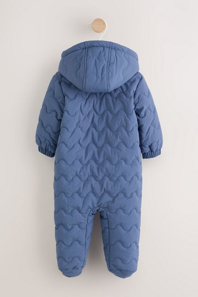 Next Overall Gesteppter Baby-Einteiler mit Kapuze aus Polyamid (1-tlg) – Bild 3 von 5
